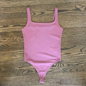 Express - Blush tank bodysuit  XS